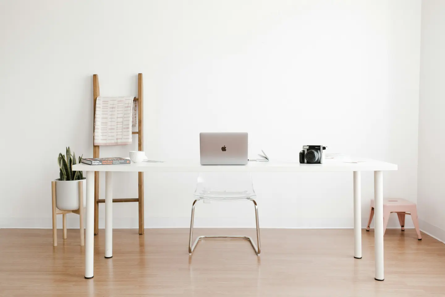 Architectural drawings spread on a work table
